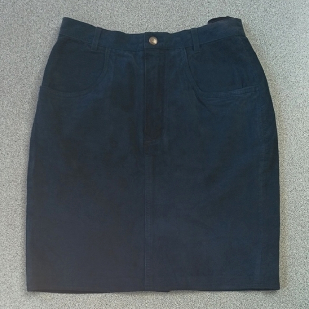 United Colors Of Benetton Navy Pencil Skirt